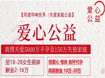 广昌捐卵助孕生子 爱心志愿者招募